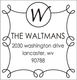 Waltman Square Address Labels Image 2 of 2